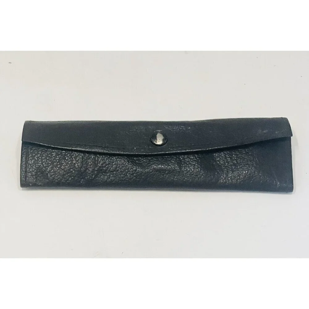 Vintage Durham Duplex Straight Razor in Original Leather Pouch Case & Blades